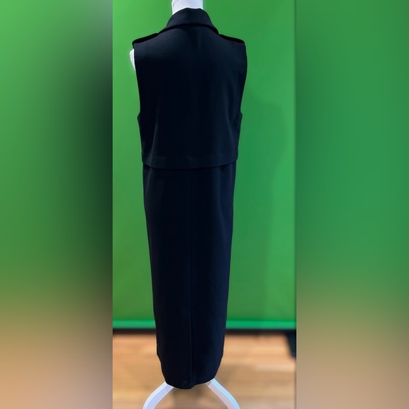 Forever 21 sleeveless maxi black vest - Picture 2 of 7